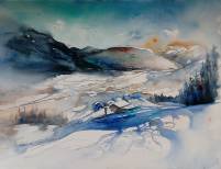 Am Wilsen Kaiser,Tirol 76x56cm